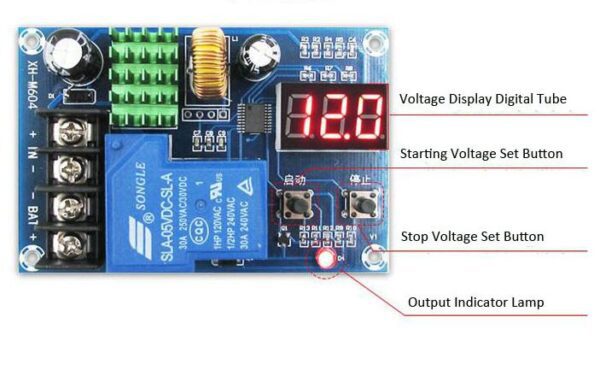 Módulo Controlador De Carga Xh-m604 - Image 3