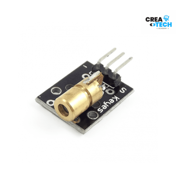 Módulo Laser KY-008 - 650nm/6mm/5V/5mW