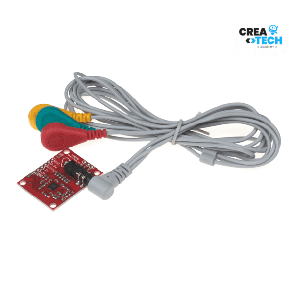 Módulo ritmo cardíaco ECG AD8232 con sondas - Image 2