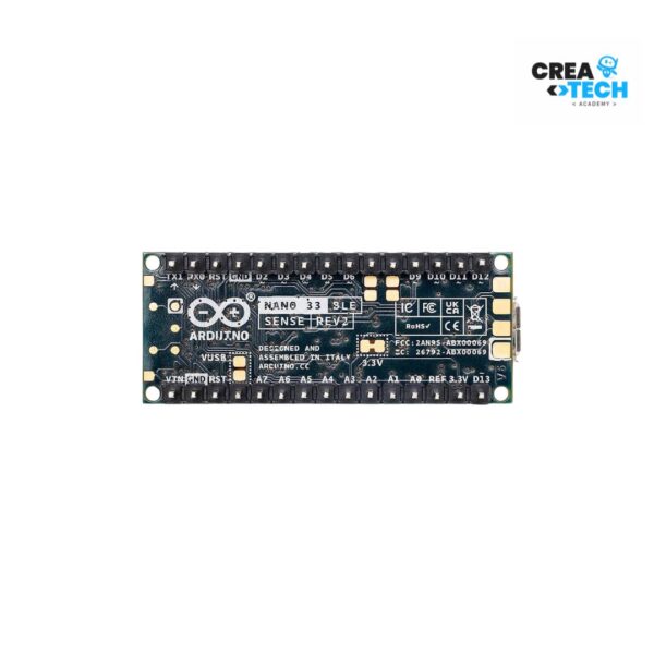 Arduino Nano 33 BLE Sense Rev2 con Headers - Image 2